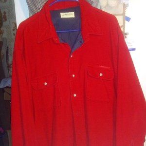 St. John's Bay Red Corduroy Jacket XXL